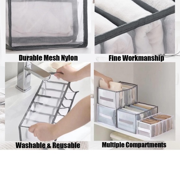 Set of 9 Drawer Clothing Organizers - Picture 4 of 11